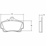 PFC Brake Pads 737.08