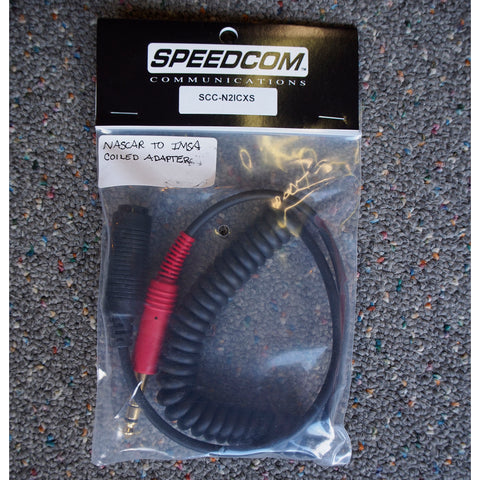 Speedcom Nascar to IMSA Coiled Adapter