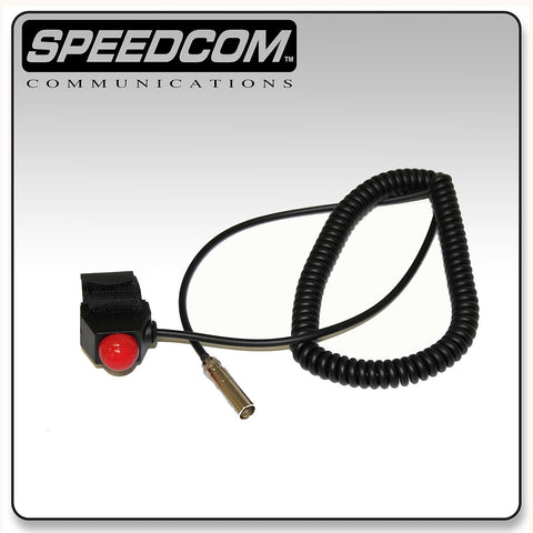 Speedcom Velcro Mount Push-To-Talk Switch